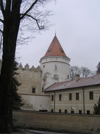 Borgen i Kežmarok.